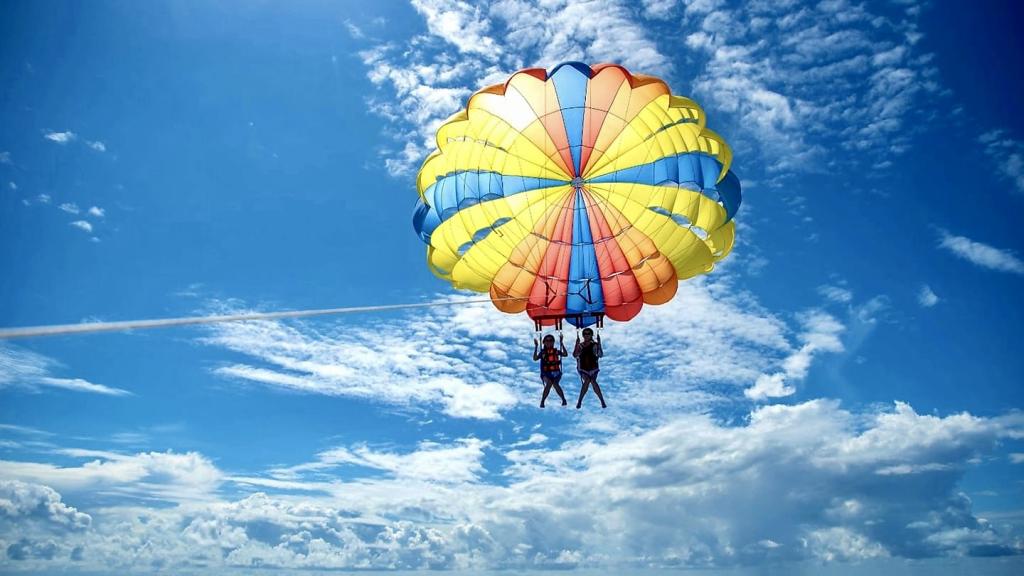 Maafushi Parasailing – Fly High Over the Maldives Image